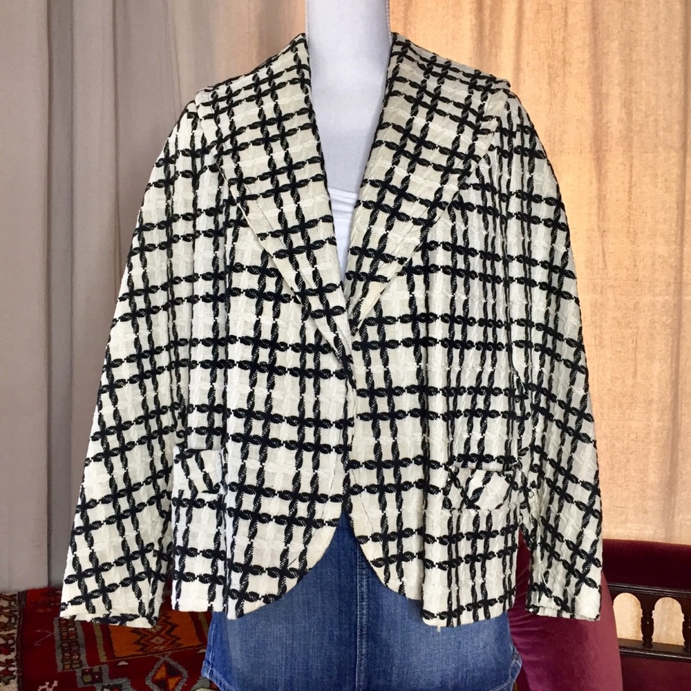 60s Wide Collar Blazer - Picture 3 of 5